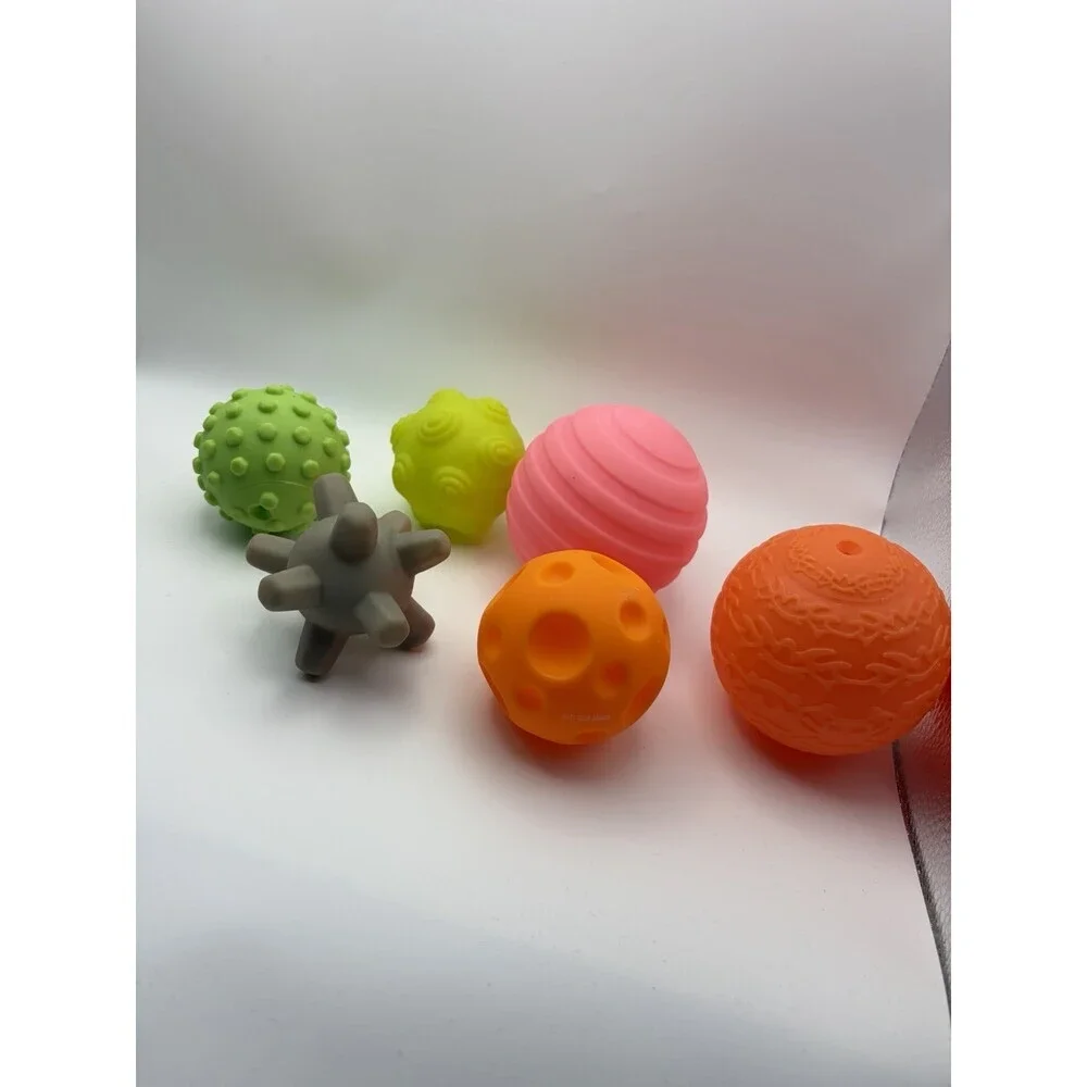 Infantino Textured Multi Ball Set Sensory Toy 6 Piece
